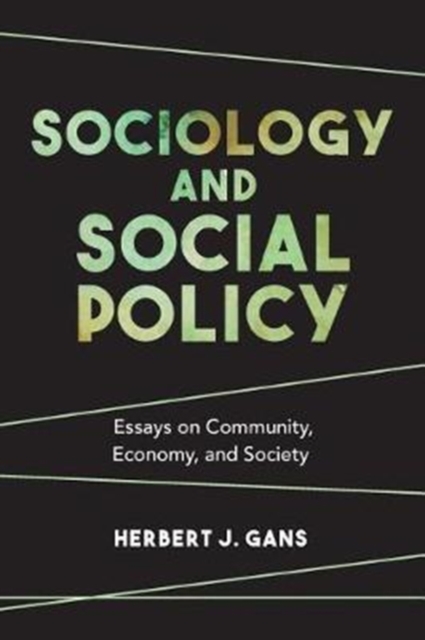 Sociology and Social Policy : Essays on Community, Economy, and Society, Paperback / softback Book