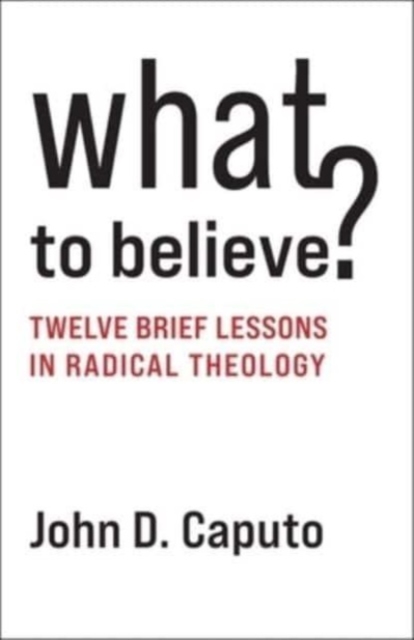 What to Believe? : Twelve Brief Lessons in Radical Theology, Paperback / softback Book