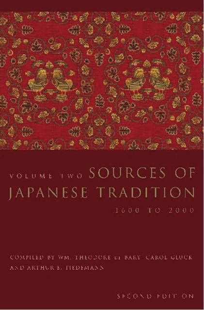 Sources of Japanese Tradition : 1600 to 2000, EPUB eBook