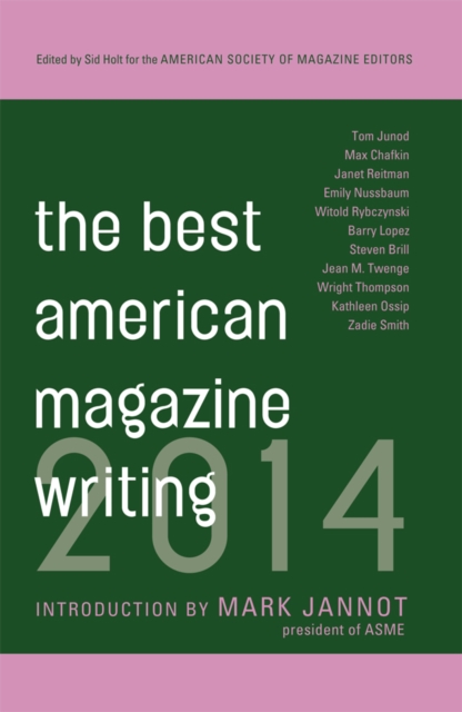 The Best American Magazine Writing 2014, EPUB eBook