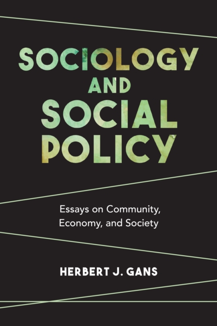 Sociology and Social Policy : Essays on Community, Economy, and Society, EPUB eBook