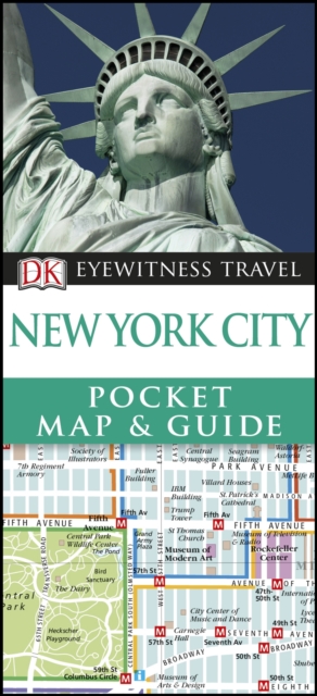 New York City Pocket Map and Guide, Paperback Book