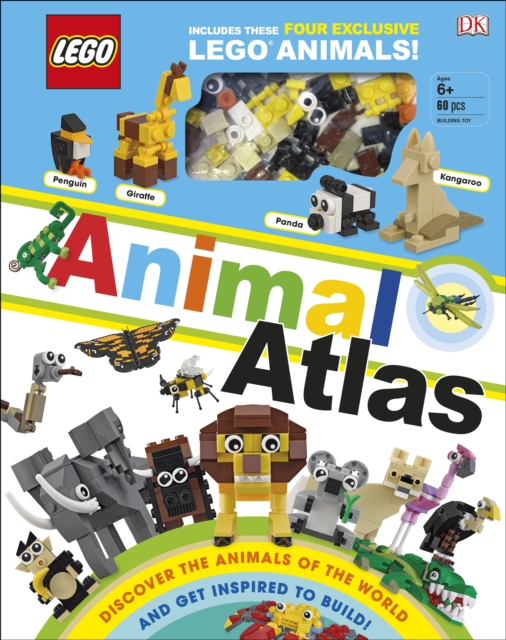 LEGO Animal Atlas : with four exclusive animal models, Hardback Book