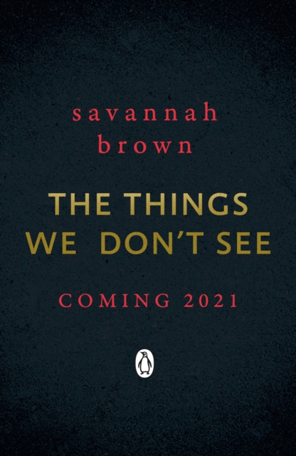 The Things We Don't See, Paperback / softback Book