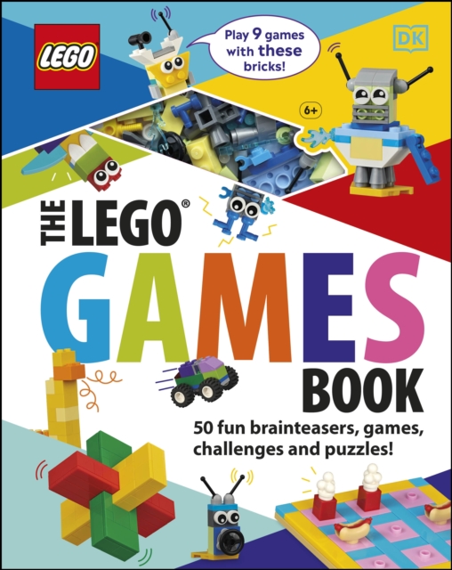 The LEGO Games Book : 50 fun brainteasers, games, challenges, and puzzles!, Hardback Book