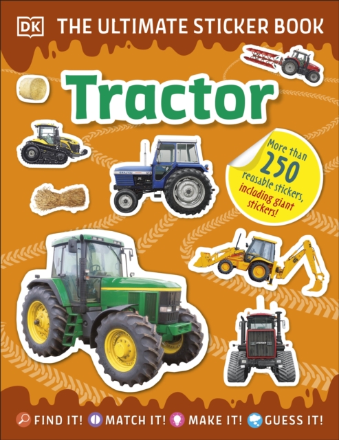 Ultimate Sticker Book Tractor, Paperback / softback Book