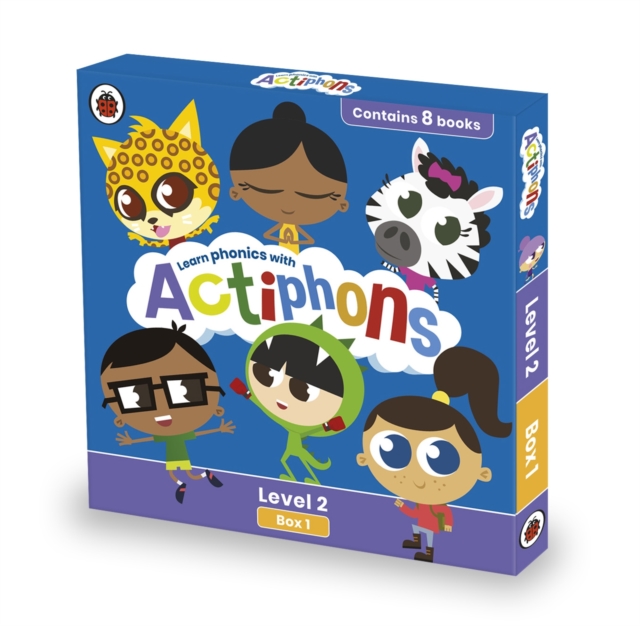 Actiphons Level 2 Box 1: Books 1-8, Multiple-component retail product, slip-cased Book