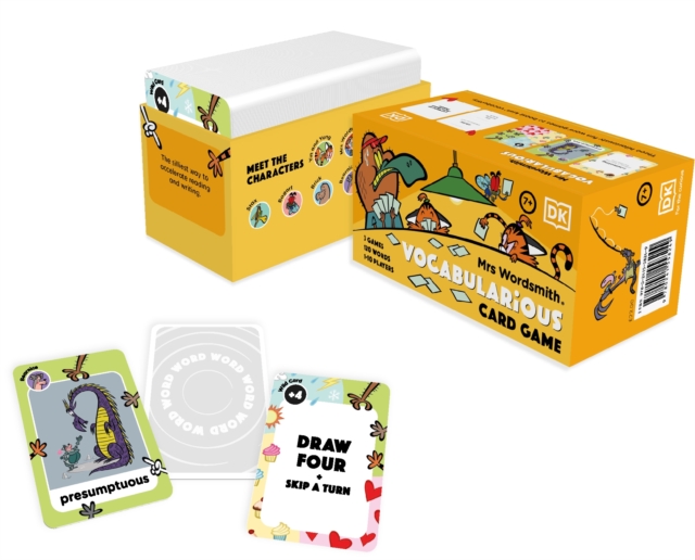 Mrs Wordsmith Vocabularious Card Game. Ages 7–11 (Key Stage 2) (UK) : + 3 Months of Word Tag Video Game, Cards Book