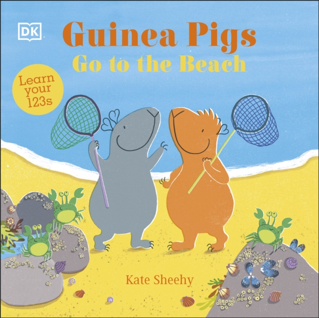 Guinea Pigs Go to the Beach : Learn Your 123s, Board book Book