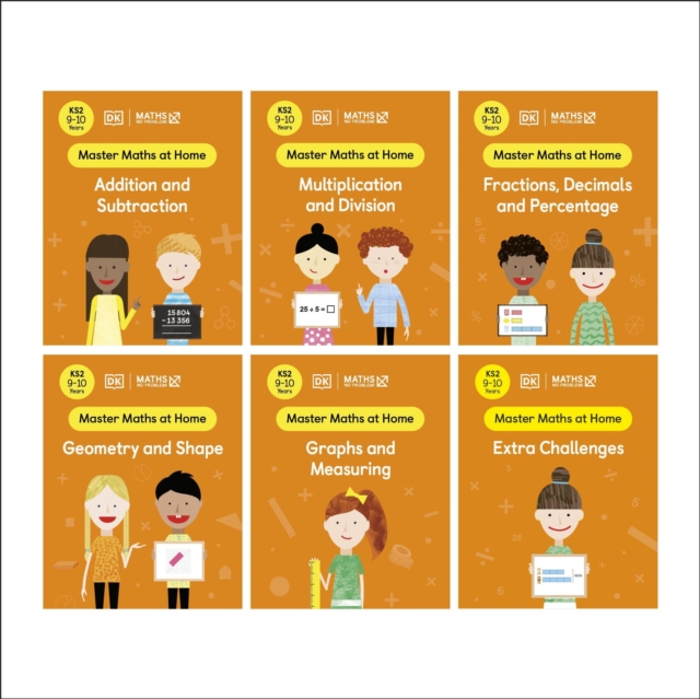 Maths — No Problem! Collection of 6 Workbooks, Ages 9-10 (Key Stage 2), EPUB eBook