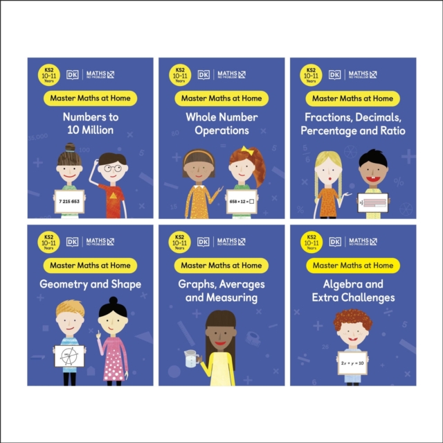 Maths — No Problem! Collection of 6 Workbooks, Ages 10-11 (Key Stage 2), EPUB eBook