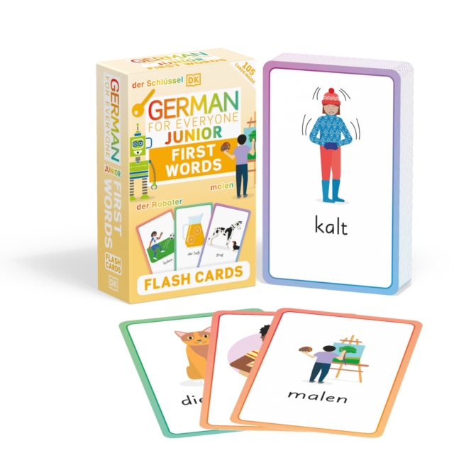 German for Everyone Junior First Words Flash Cards, Cards Book