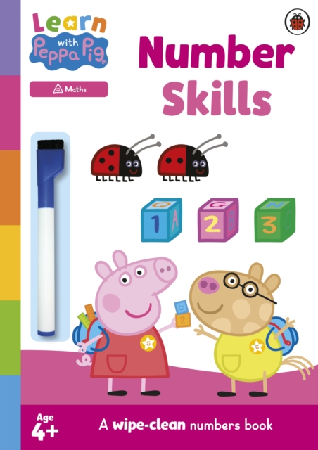 Learn with Peppa: Number Skills : A wipe-clean numbers book, Paperback / softback Book