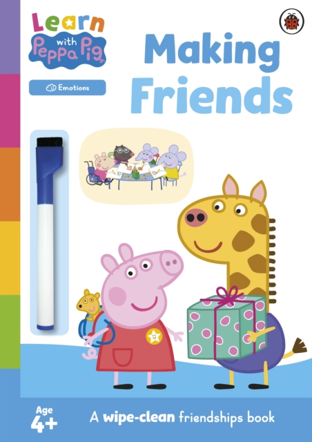 Learn with Peppa: Making Friends : Wipe-Clean Activity Book, Paperback / softback Book