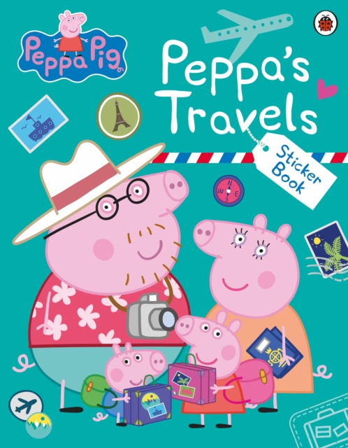 Peppa Pig: Peppa's Travels : Sticker Scenes Book, Paperback / softback Book