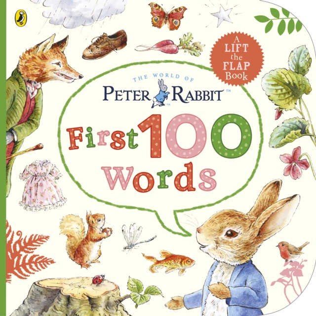 Peter Rabbit Peter's First 100 Words, Board book Book