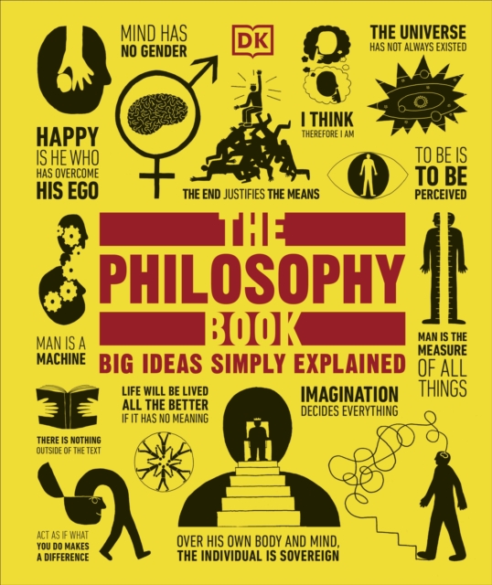 The Philosophy Book : Big Ideas Simply Explained, Hardback Book