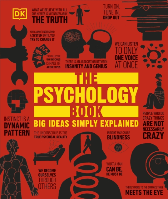 The Psychology Book : Big Ideas Simply Explained, Hardback Book