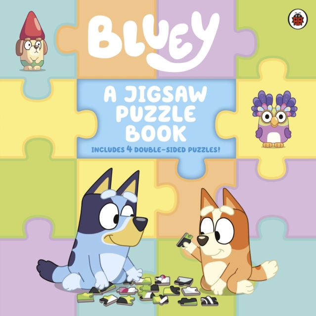 Bluey: A Jigsaw Puzzle Book, Board book Book