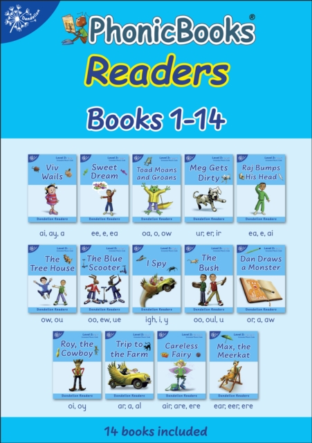 Phonic Books Dandelion Readers Vowel Spellings Level 2 : Two to three spellings for each vowel sound, EPUB eBook