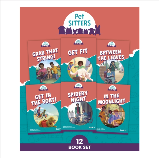 Phonic Books Pet Sitters : Adjacent consonants and consonant digraphs, and alternative spellings for vowel sounds, Multiple-component retail product, slip-cased Book