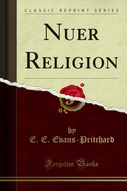 Nuer Religion, PDF eBook
