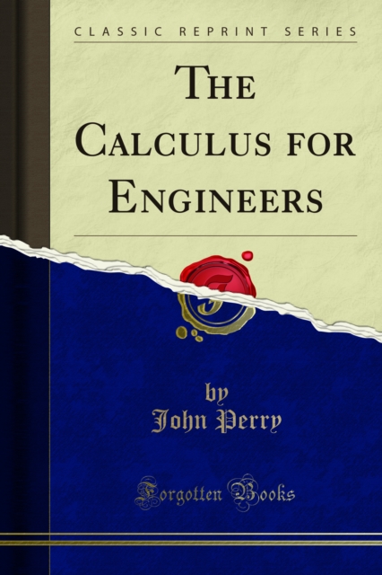 The Calculus for Engineers, PDF eBook