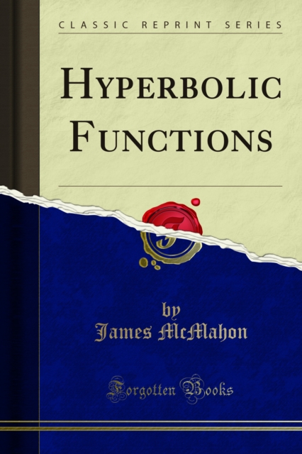 Hyperbolic Functions, PDF eBook