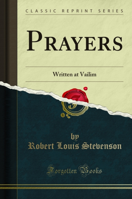 Prayers : Written at Vailim, PDF eBook
