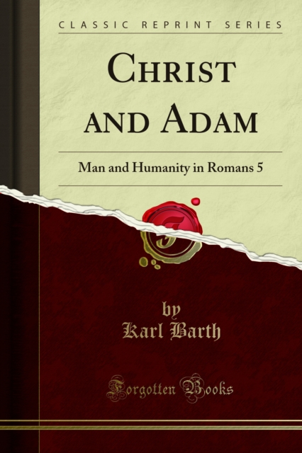 Christ and Adam : Man and Humanity in Romans 5, PDF eBook