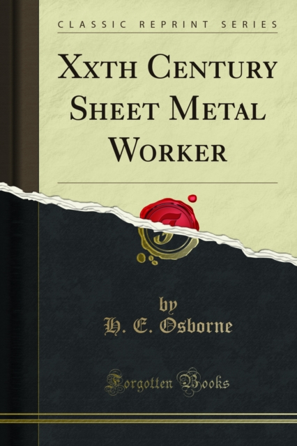 Xxth Century Sheet Metal Worker, PDF eBook