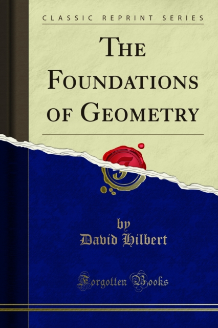 The Foundations of Geometry, PDF eBook
