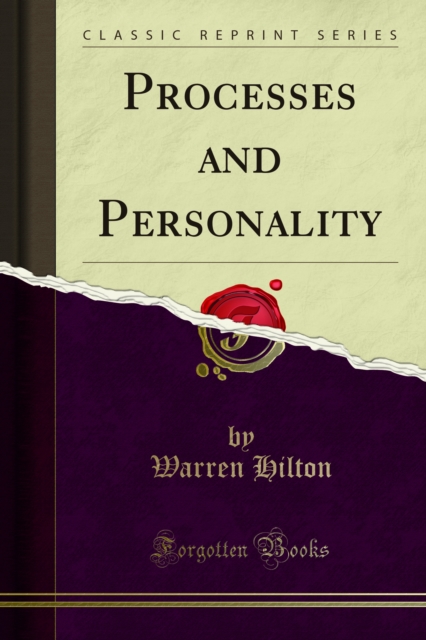 Processes and Personality, PDF eBook