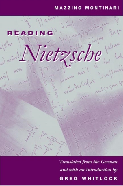 Reading Nietzsche, Hardback Book
