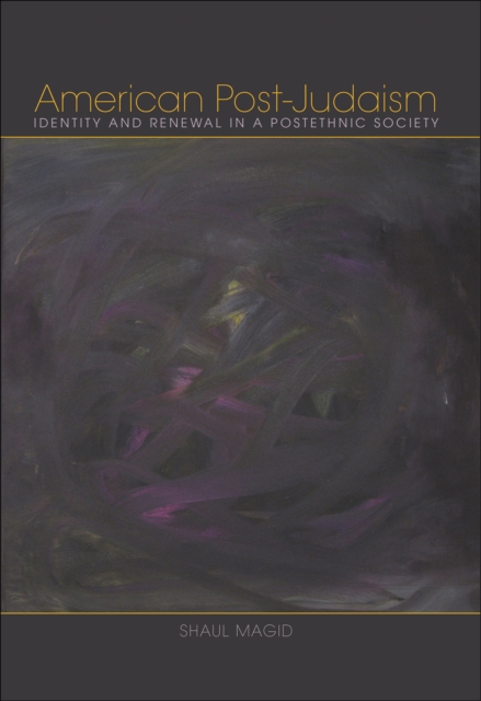 American Post-Judaism : Identity and Renewal in a Postethnic Society, EPUB eBook