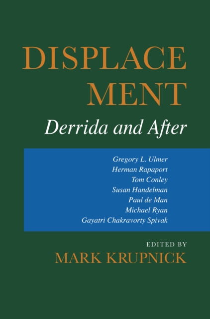 Displacement : Derrida and After, Hardback Book