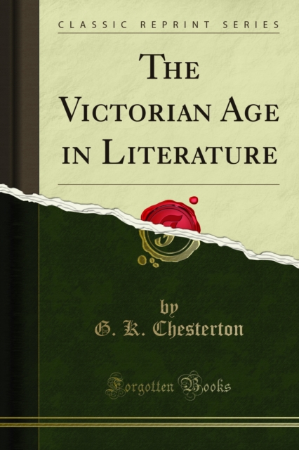 The Victorian Age in Literature, PDF eBook