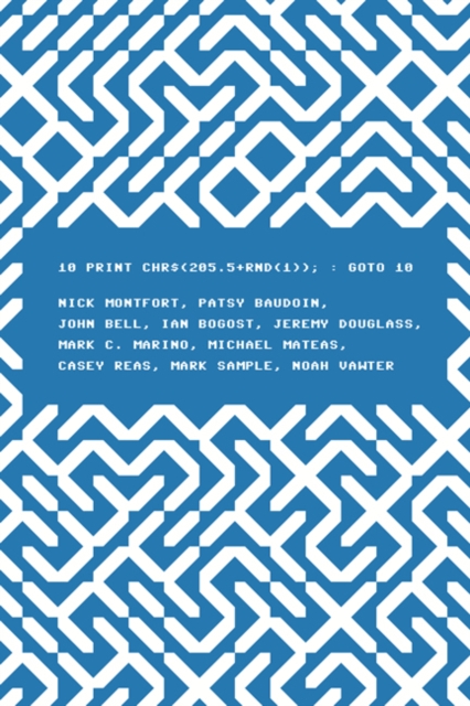 10 Print Chr (205.5+Rnd(1)); : Goto 10, Hardback Book