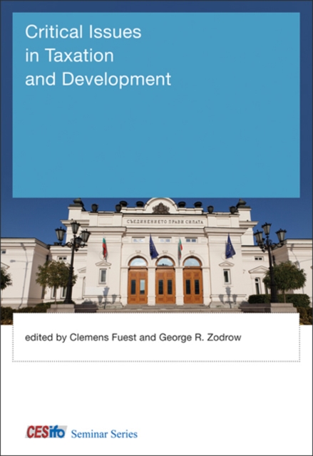 Critical Issues in Taxation and Development, Hardback Book