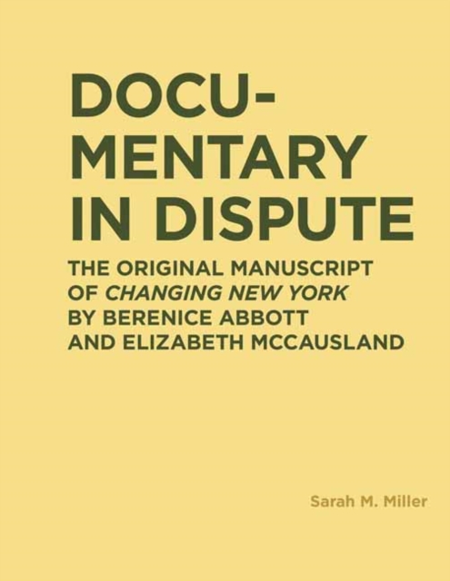 Documentary in Dispute, Hardback Book