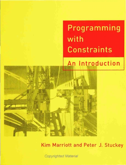 Programming with Constraints : An Introduction, PDF eBook