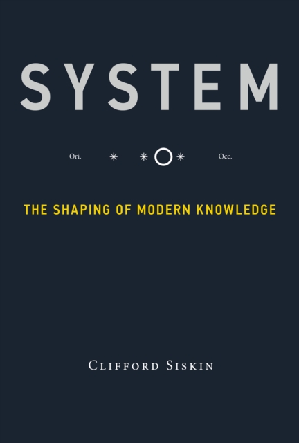 System : The Shaping of Modern Knowledge, EPUB eBook
