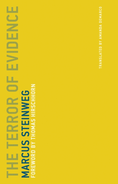 The Terror of Evidence, Paperback / softback Book