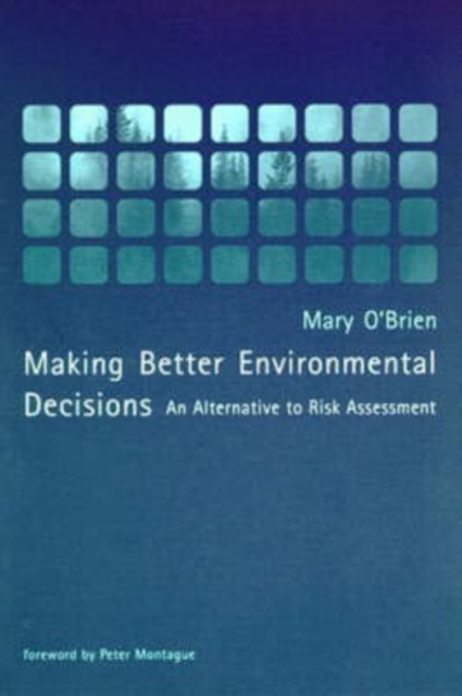 Making Better Environmental Decisions : An Alternative to Risk Assessment, Paperback / softback Book