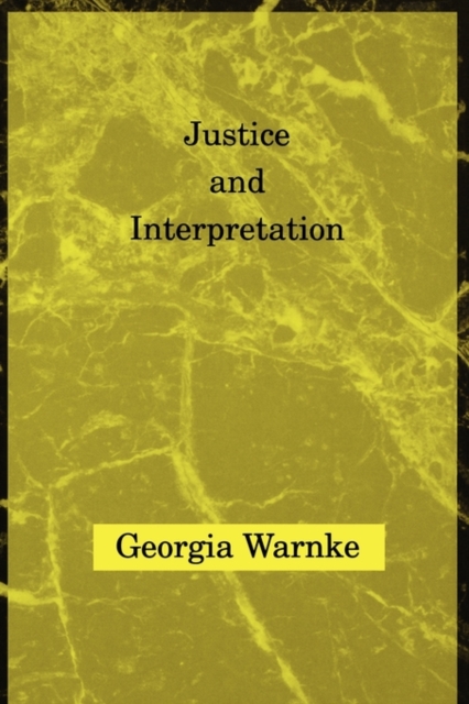 Justice & Interpretation, Paperback Book