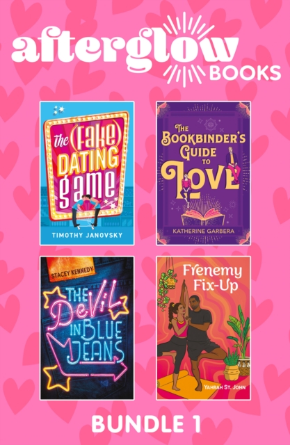 Afterglow Books Bundle 1 : The Bookbinder's Guide to Love (WiCKed Sisters) / The (Fake) Dating Game / The Devil in Blue Jeans / Frenemy Fix-Up, SE Book
