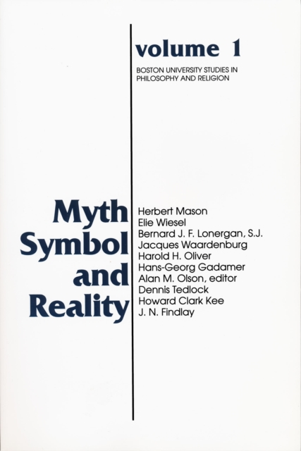 Myth, Symbol, And Reality, Paperback / softback Book