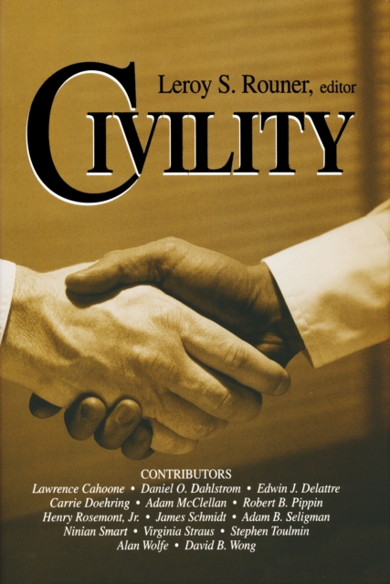 Civility, Paperback / softback Book