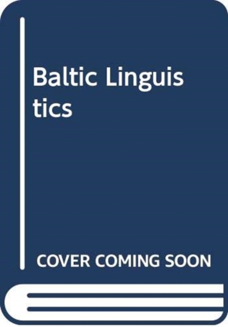 Baltic Linguistics, Hardback Book