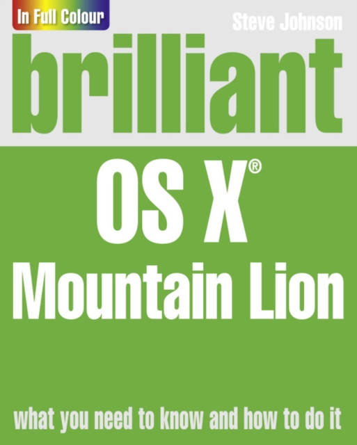 Brilliant OS X Mountain Lion, Paperback / softback Book